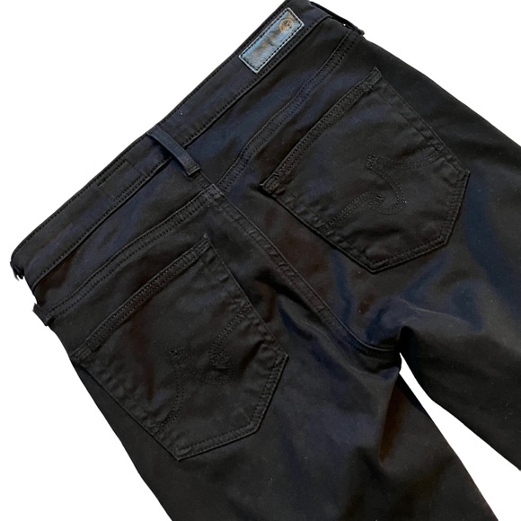 AG Adriana Goldschmied Prima Crop Cigarette Crop, Super Black, Sz 24 - Picture 11 of 13